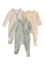 Pack baby footed sleepers - 3-pack,