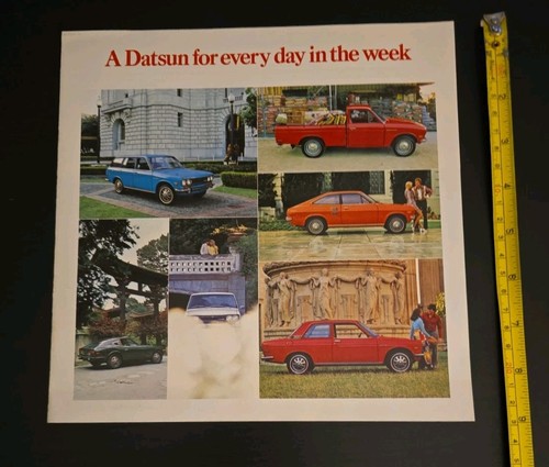 Datsun vintage sales - vintage, brochure