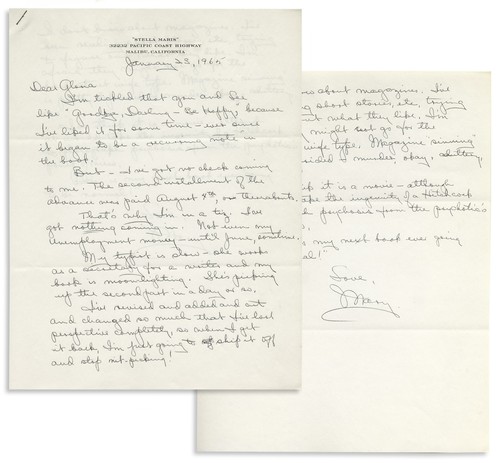 Mary astor autograph - mary,