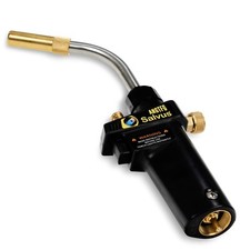 Salvus Turbo Torch Blow Torch 360 Degree Swivel Gun Neck for Plumbing Brazing.