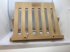 Great British Bake Off Wooden Cook Book /Tablet Stand