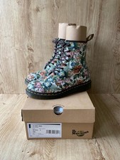 Dr Martens AirWair Boots 1460 DMs Multicoloured Floral Leather Size UK 6 / EU 39