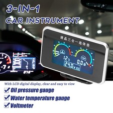 ⁺3-in-1 Car LCD Meter