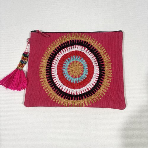 Boho magenta pink jute - boho,