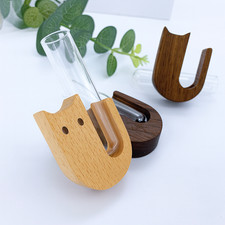 Magnetic Wooden Cat Whisker Keepsake Holder – Cute Cat-Shaped Fridge Magnet with