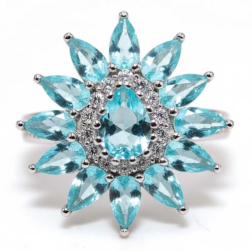 6ct aquamarine 925 - 6ct, solid