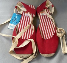 Bhs espadrille  red flat
