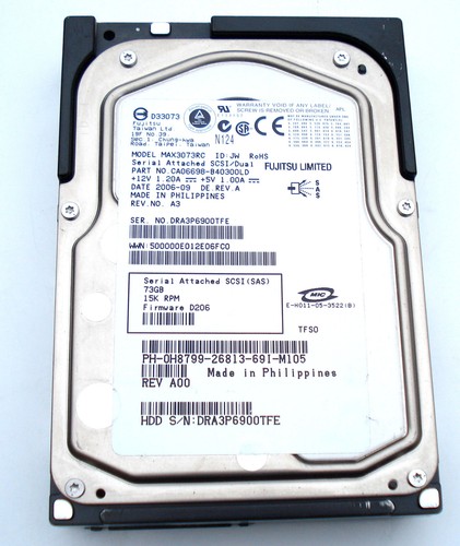 Fujitsu max3073rc - fujitsu,