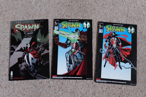 Spawn comics issue and 100th - spawn, 1