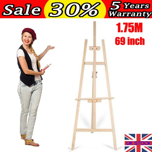 Wooden studio tripod easel - tripod,