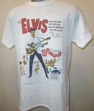 Spinout Retro Film Poster T Shirt Elvis Presley Viva Las Vegas Blue Hawaii X442