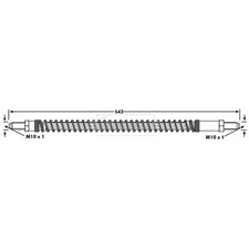 Brake Hose For LDV Convoy 2.4