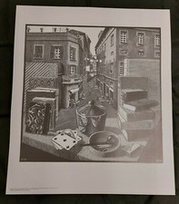 MC Escher Still Life and