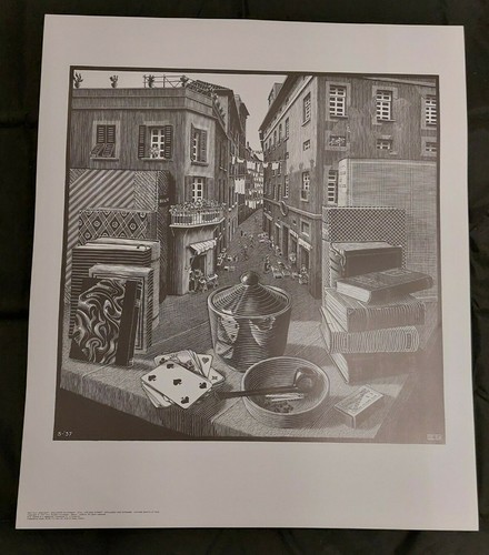 Escher still life - escher, and