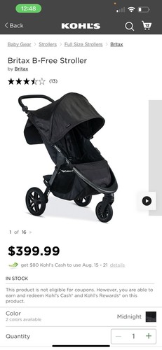 Britax free stroller - britax,