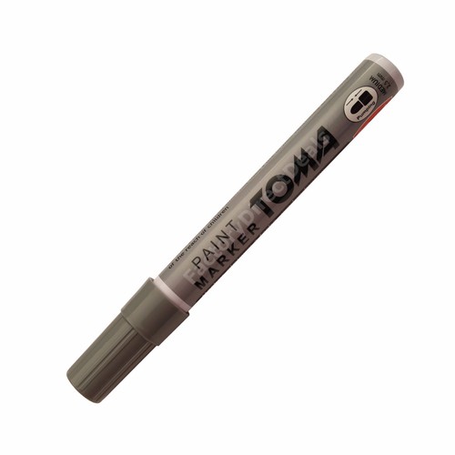Grey permanent oil based paint - oil,