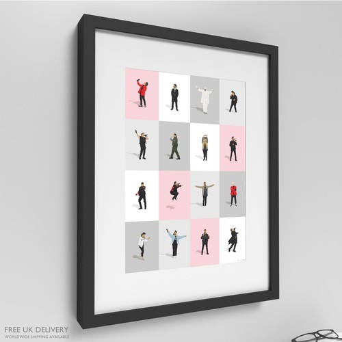 The weeknd print poster art - the, cd