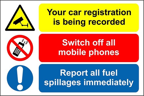 Fuel forecourt safety - forecourt,