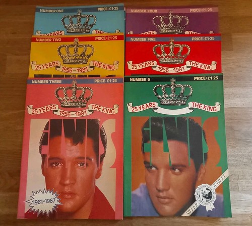 Magazines elvis presley - x6,