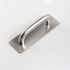 D Pull Door Handle Stainless Steel Doorknob Hardware Handles  Fire Sliding