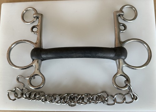 Pelham rubber straight bar - pelham,