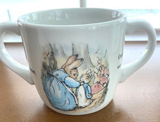 Wedgewood Small Cup and Sugar Bowl Peter Rabbit