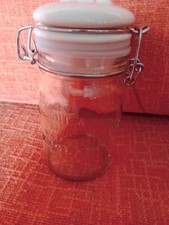 Kilner Type Storage,Cartwright  Butler,Ceramic Top,12cms High,7cms Across Base