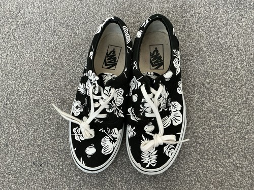 Vans black canvas pumps - pumps, size