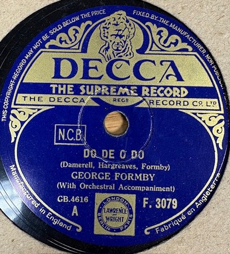 George formby do 78 - formby, de