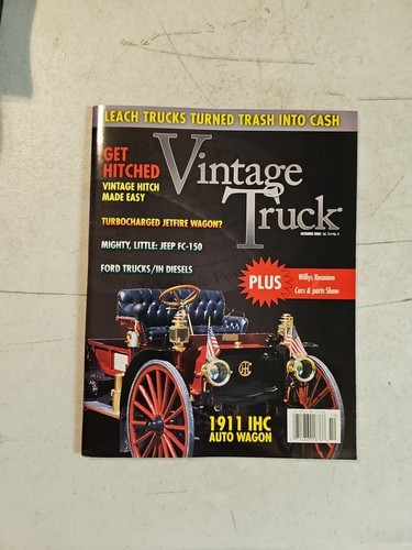 Vintage truck magazine - truck,