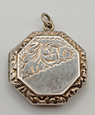 Vintage Silver Locket Pendant