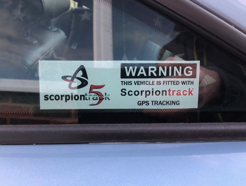 Tracker sticker decal - tracker,