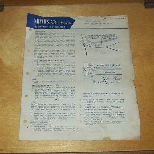 Smiths radiomobile - smiths,