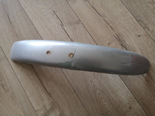 1997 GAS GAS JTX TRIALS BIKE FRONT MUDGUARD - SILVER - USED