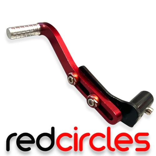 Red adjustable supermoto pit - red,