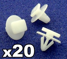 20x Vauxhall Opel Corsa Combo Exterior Wheel Arch Wing and Fender Trim Clips