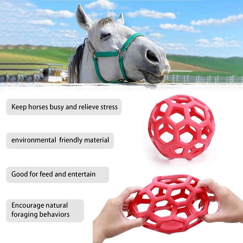 Horse goat treat ball - horse,