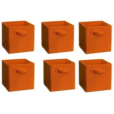 6PCS Foldable Canvas Storage