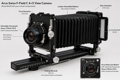 Arca swiss field 4x5 - c,