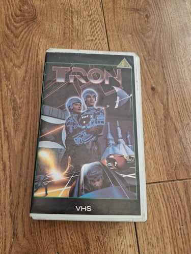 Tron rental vhs tape - ex-rental,