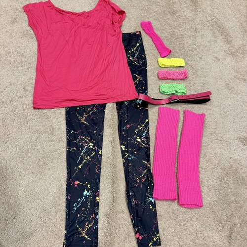 Pcs 80s outfits costume - 80s,