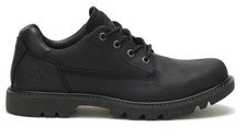 Caterpillar Colorado Low 2.0 Mens Black Leather Shoes  Size 7 UK RRP £110