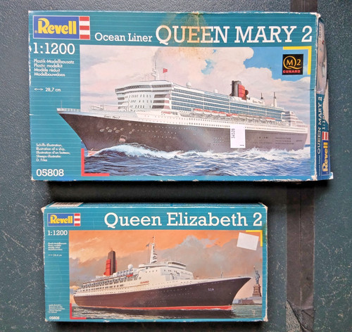 Revell ocean liners - queen, mary