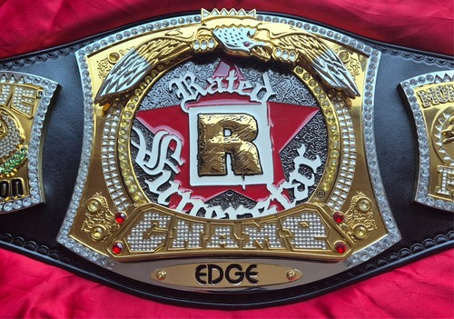 Rare official releathered wwe - releathered,