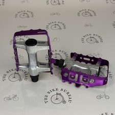 BIKE PURPLE PEDALS 9/16" FIXIE