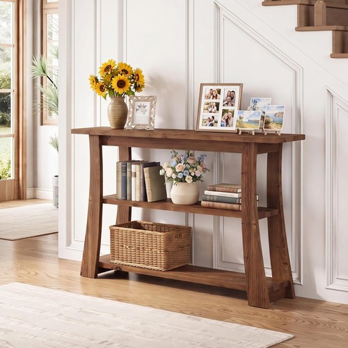 Tier farmhouse solid - 3-tier, wood