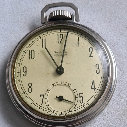 Vintage metal gents westclox - metal,