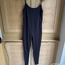 BUMPSUIT Maternity Perfect Movement Bodysuit Baby Bump Suit S Small Jump Black