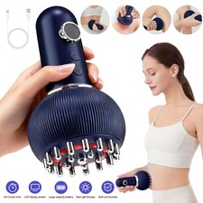 Electric Lymphatic Drainage Machine Meridian Body Massage Brush Microcurrent Uk