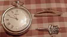 Rethyo Silver Plated Pocket Watch - Heritage Collection - C/W Box